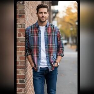 Vintage Nautical Shirt Size L